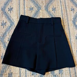 NWOT Zara High Waisted Black Women's Shorts